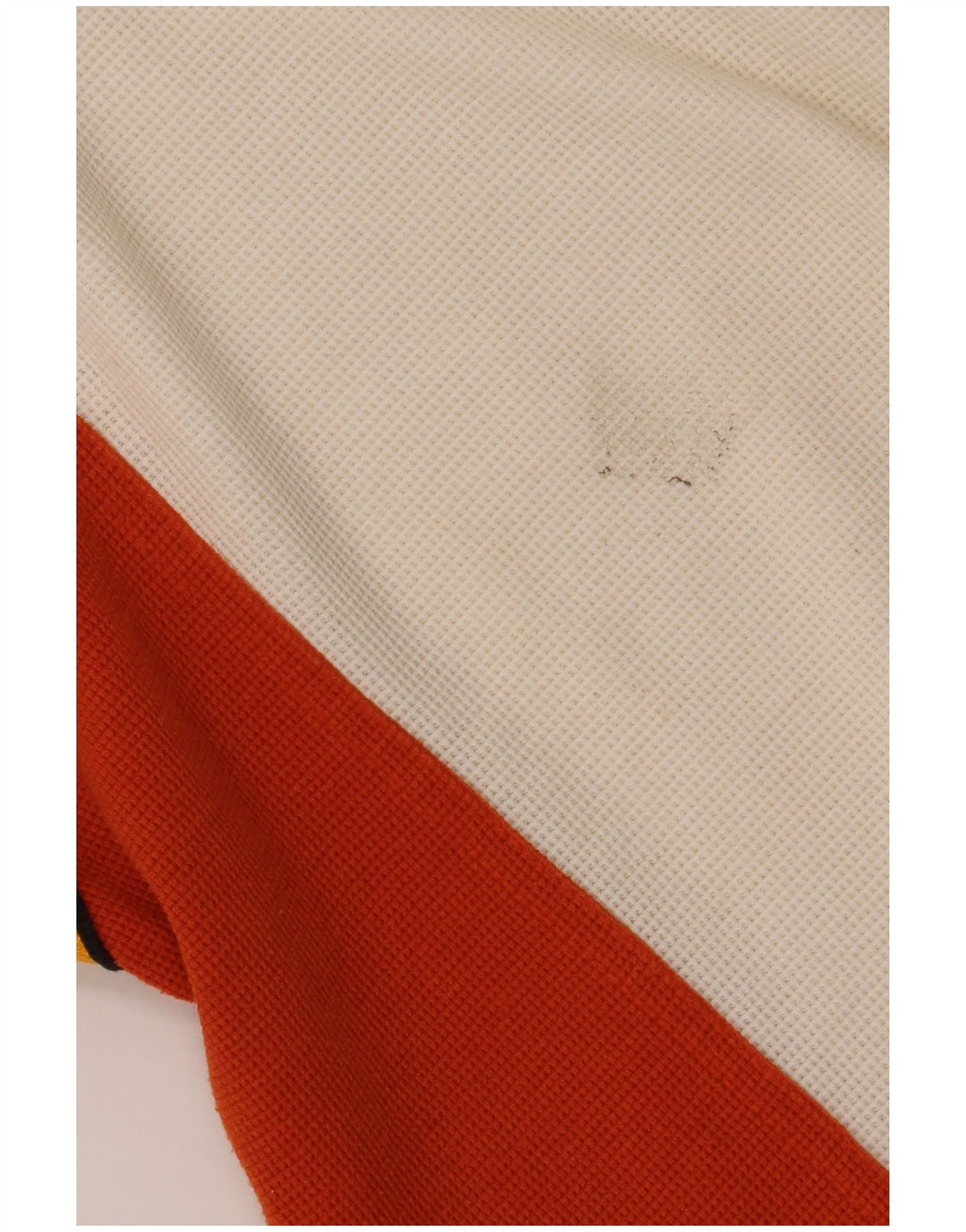 Polo da uomo LOTTO UK 36/38 Small Poliestere color block bianco