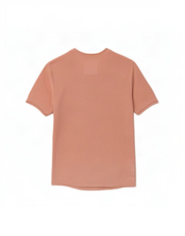 T-shirt Hollister da uomo Top Small in cotone rosa