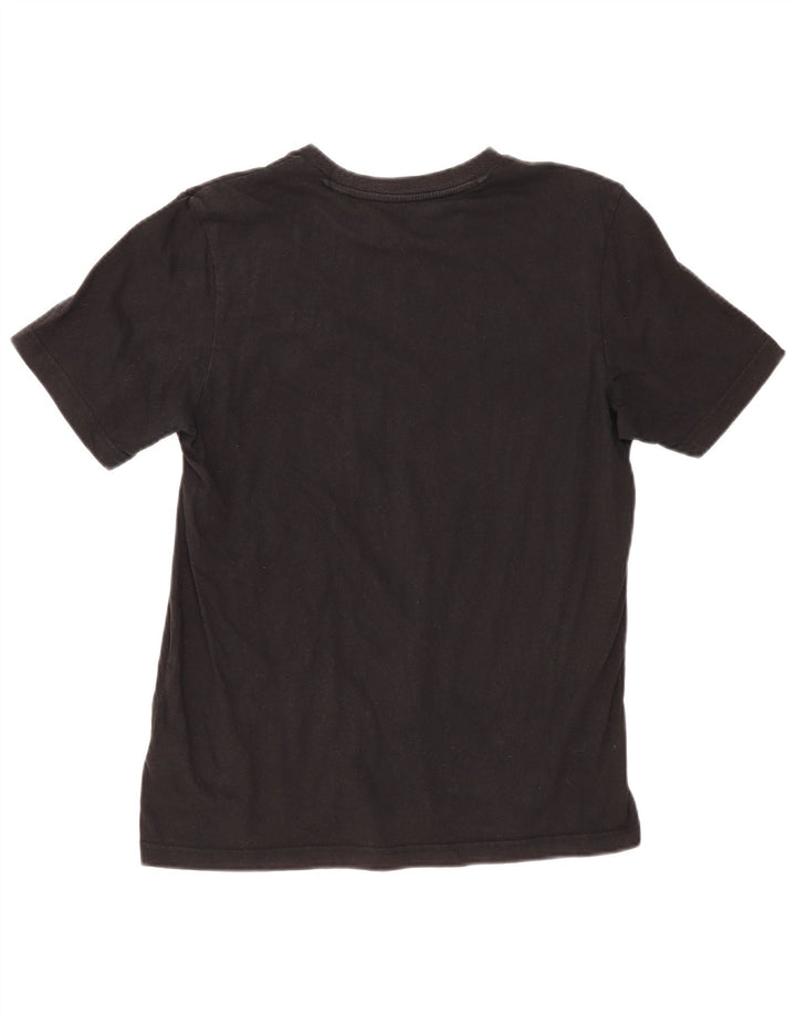 T-shirt Adidas da uomo Top Small in cotone nero