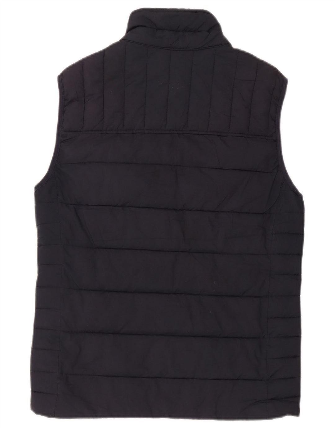 Gilet imbottito oversize da donna Joules UK 10 piccolo poliestere blu navy