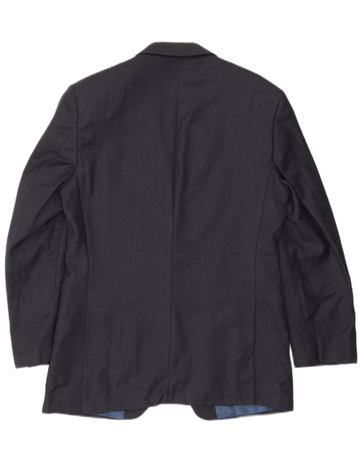 Giacca blazer a 2 bottoni da uomo Marks & Spencer UK 38 medio blu navy