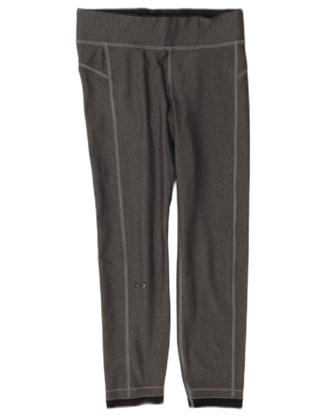 Leggings corti da donna Under Armour UK 4 XS poliestere grigio