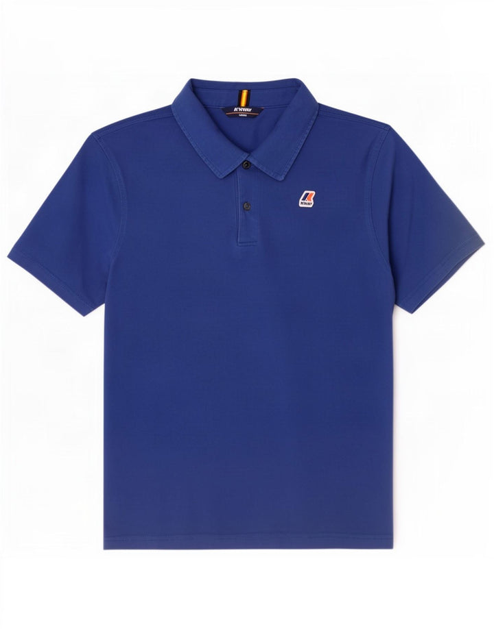 Polo K-Way Bambino 15-16 Anni Large Blu