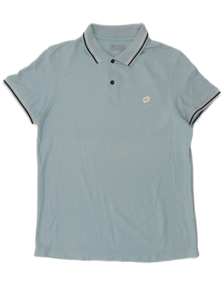 Polo da uomo Lotto grande blu