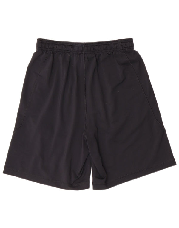 Pantaloncini sportivi da uomo UNDER ARMOUR piccoli sportivi in poliestere nero
