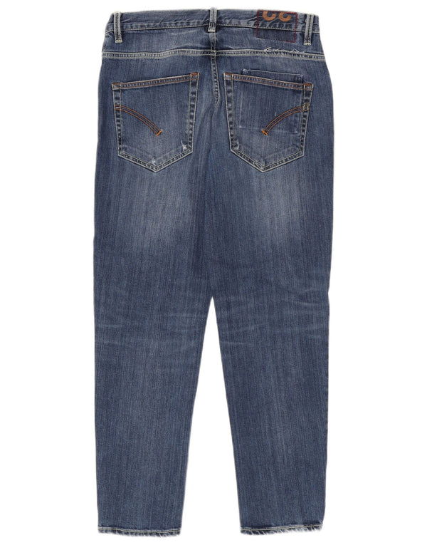 Dondup Jeans skinny carota da uomo W32 L27 cotone blu