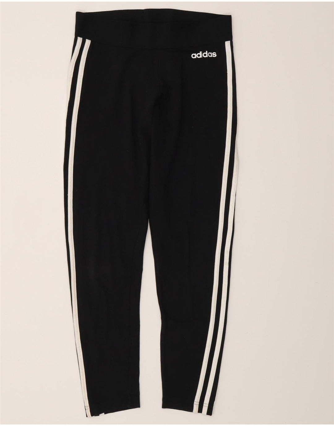 Leggings da donna ADIDAS UK 8/10 piccolo cotone nero