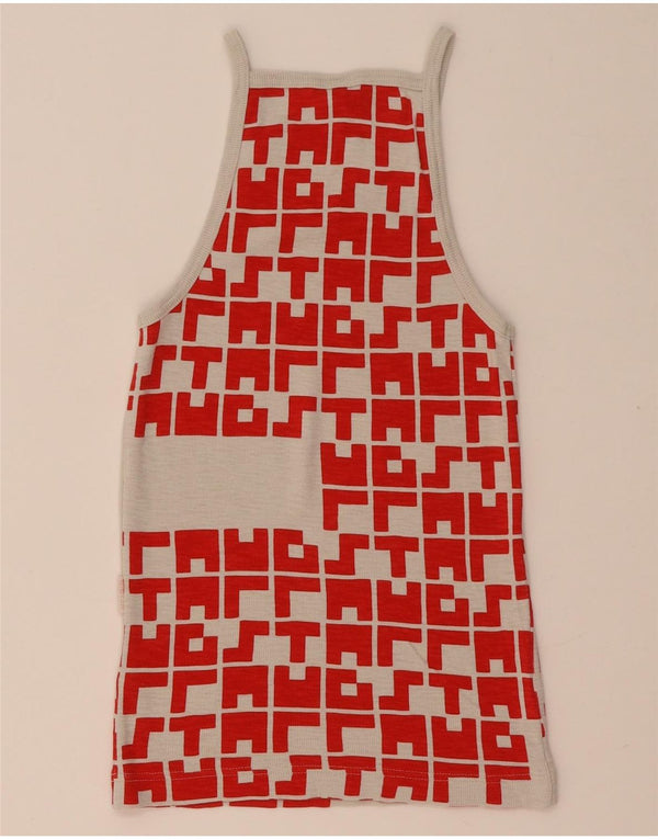 Canotta da donna G-Star UK 4 XS Rosso cotone geometrico