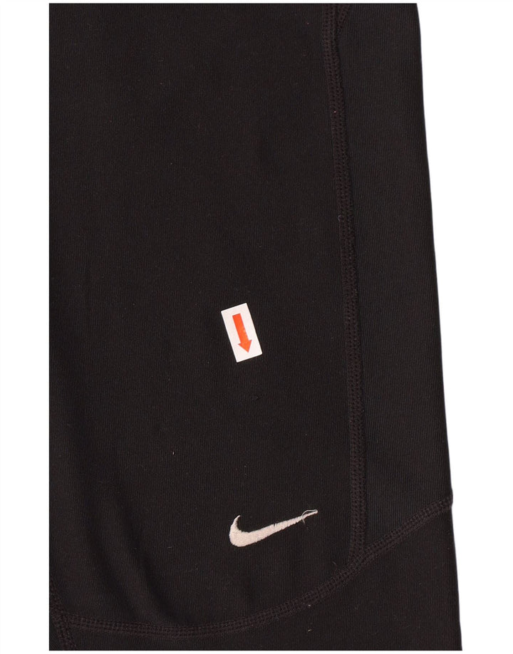 Leggings da donna NIKE UK 10 Small poliestere nero