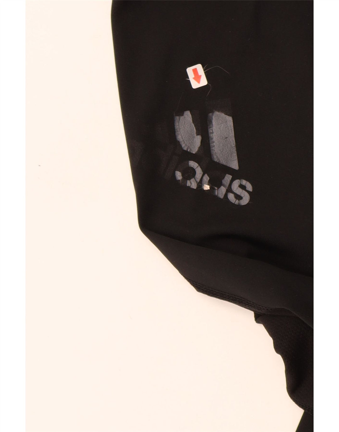 Leggings grafici ADIDAS da donna Aeroready UK 8 piccoli neri