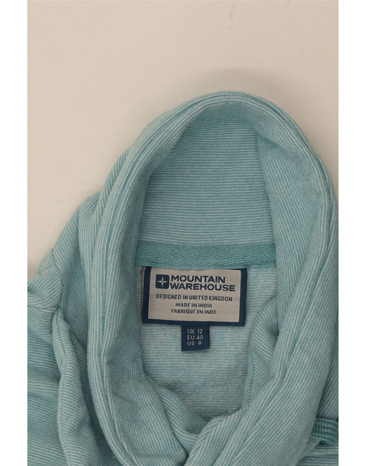 MOUNTAIN WAREHOUSE Womens Sweatshirt Jumper UK 12 Medium Blue Polyester Vintage Mountain Warehouse and Second-Hand Mountain Warehouse from Messina Hembry 