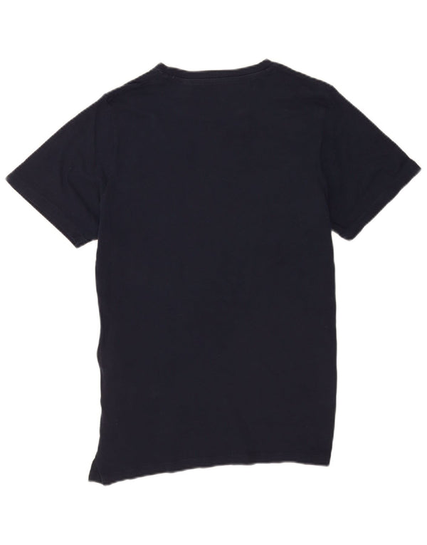 T-shirt grafica da uomo Jack & Jones Top medio blu navy