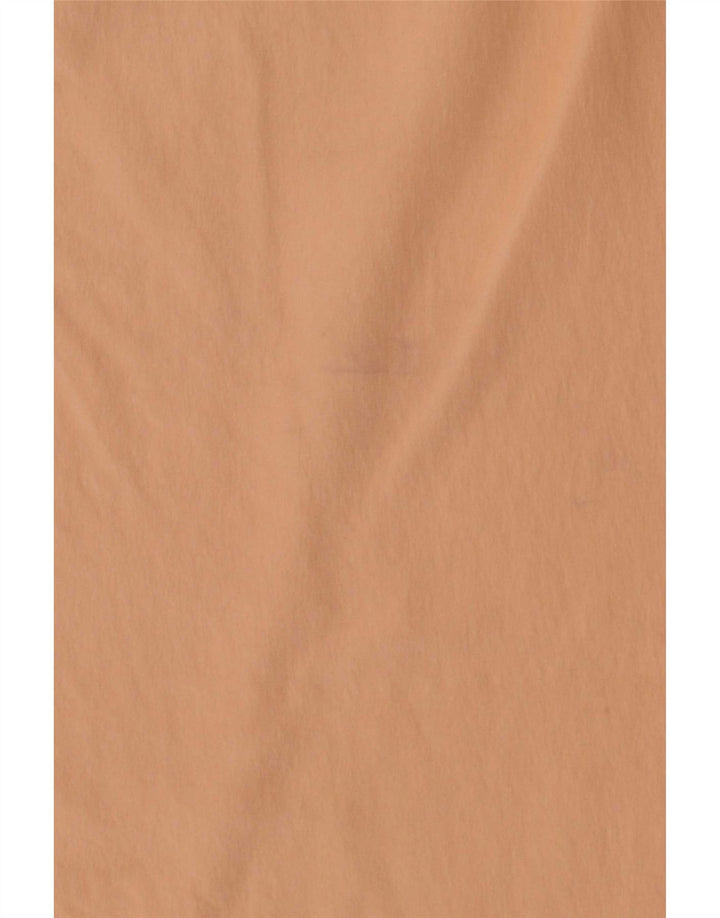 Top camicetta senza maniche vintage da donna UK 12 Seta rosa medio
