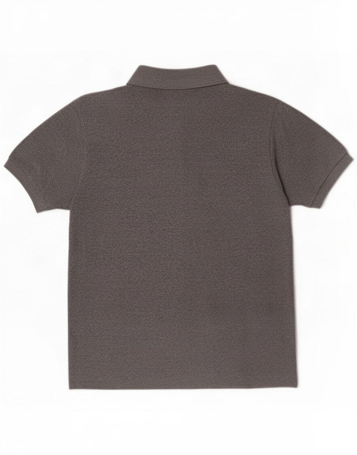 Polo da uomo Lacoste taglia 5 grande in cotone grigio