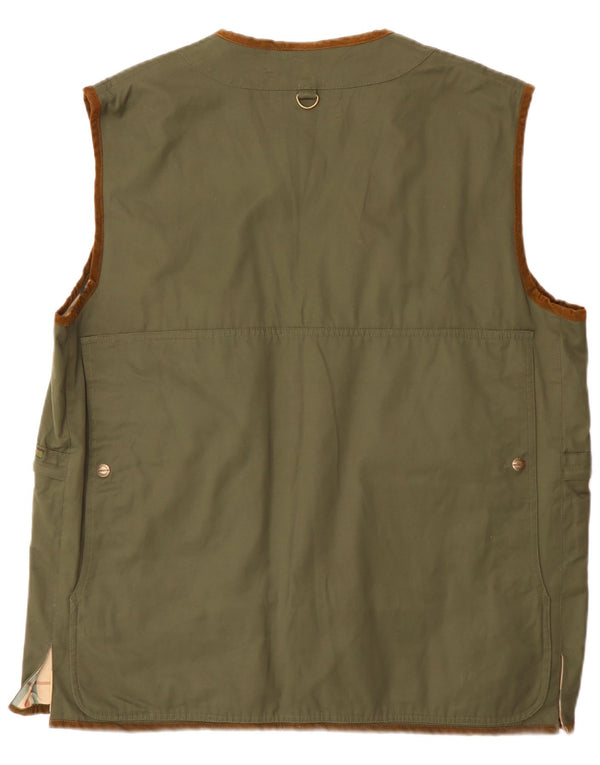 Gilet multiuso da uomo Univers UK 44 2XL Cotone verde classico