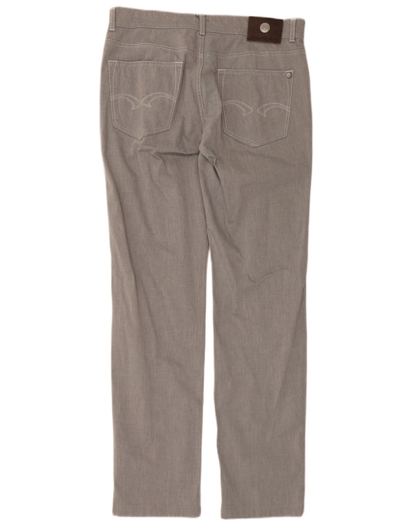 Pantaloni Casual Dritti Uomo Trussardi W32 L32 Grigi