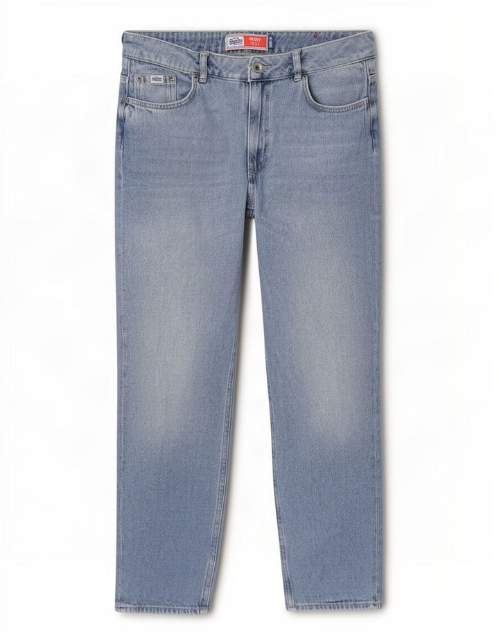 Jeans da uomo Superdry Ruby Slim Capri W30 L23 cotone blu