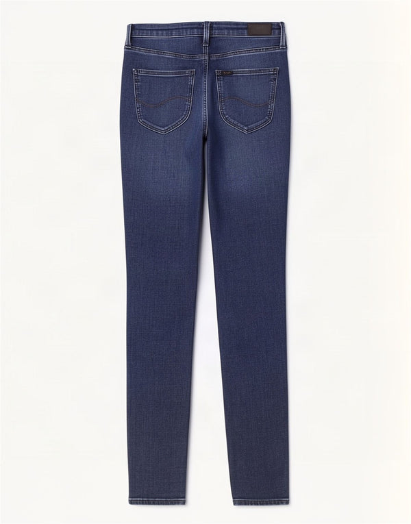 Jeans skinny Lee Scarlett da donna W26 L31 cotone blu
