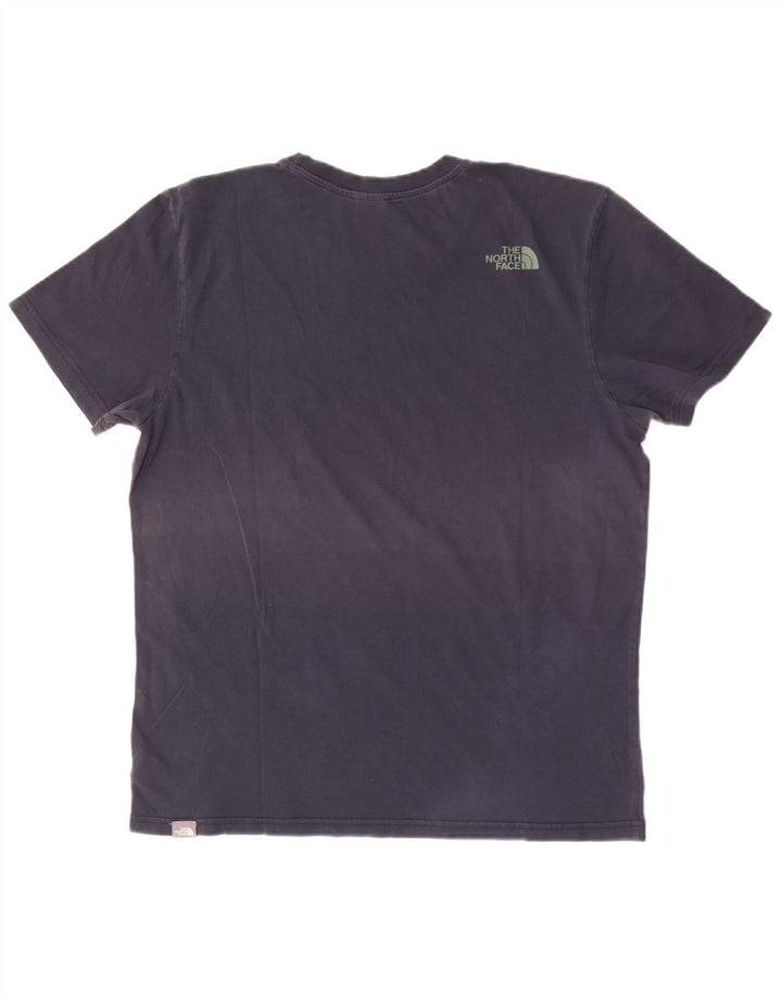 T-shirt da uomo The North Face Top Large in cotone blu navy