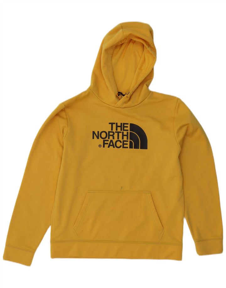 Felpa con cappuccio grafica da uomo The North Face in poliestere giallo medio