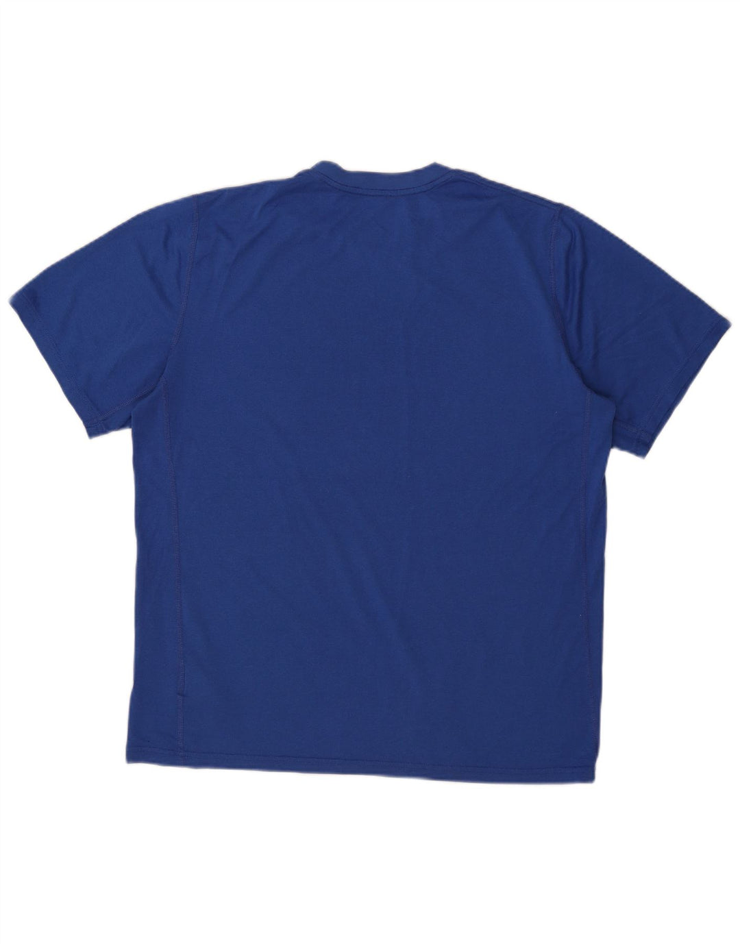 T-shirt da uomo Nike Dri Fit Top UK 42/44 Large Blu Poliestere