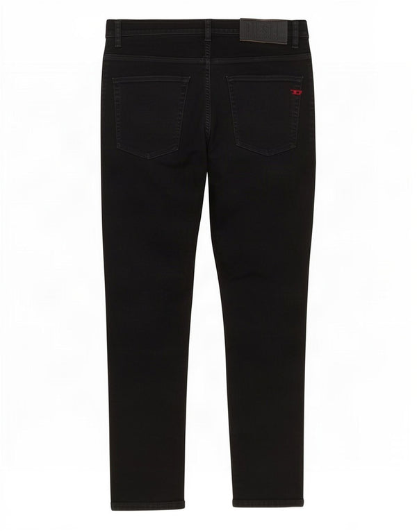 Jeans uomo Diesel D-Fining affusolati W30 L32 cotone nero