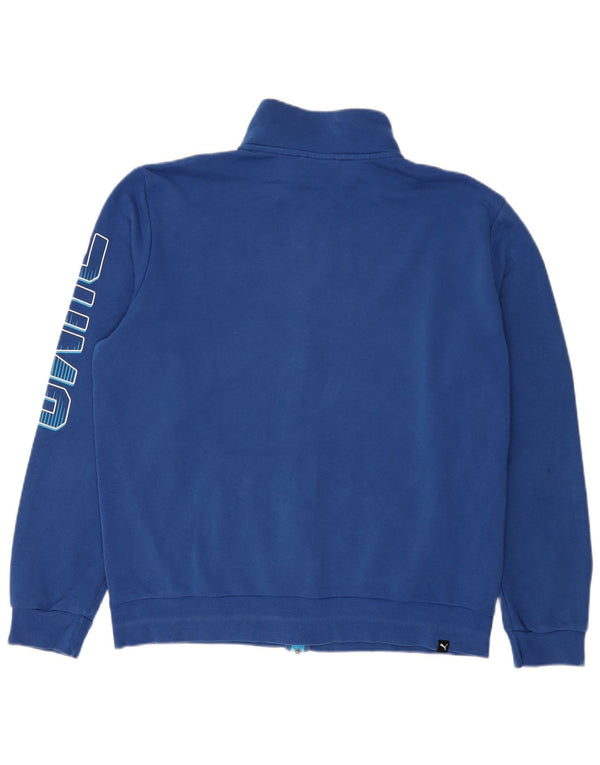 Giacca da ginnastica grafica da uomo Puma Large Blu