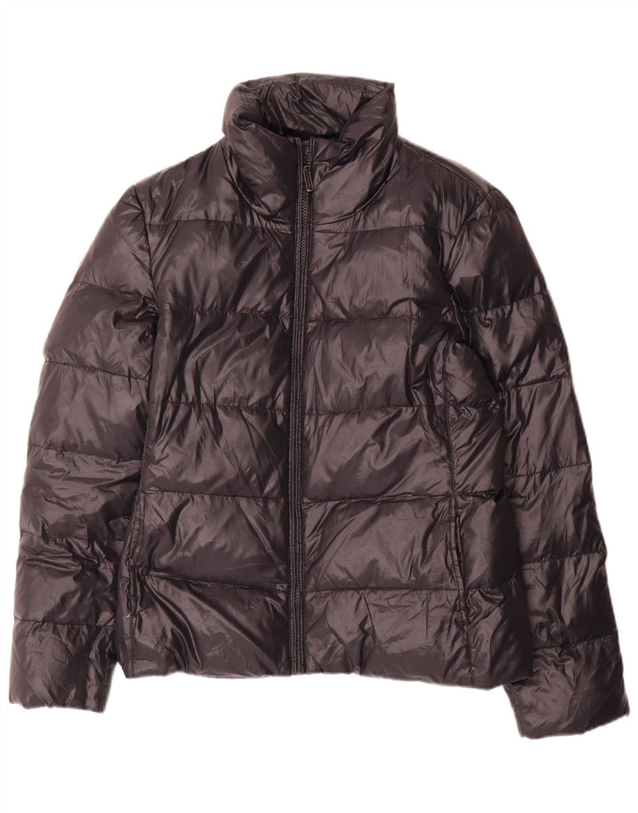 Giacca imbottita da donna Benetton UK 12 media nera