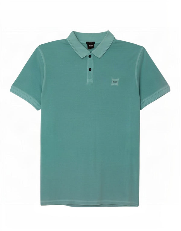 Polo Hugo Boss da uomo slim fit 2XL cotone turchese