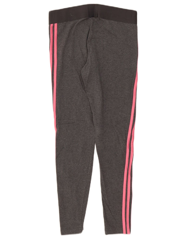 Leggings Adidas da donna UK 12/14 Cotone grigio medio