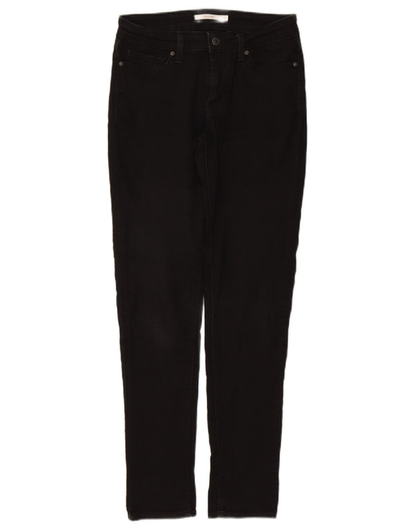 Jeans skinny Levi's 711 da donna W25 L30 cotone nero