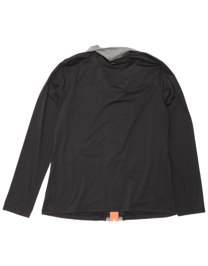 Giacca da tuta da uomo New Balance, grande, in poliestere color block nero