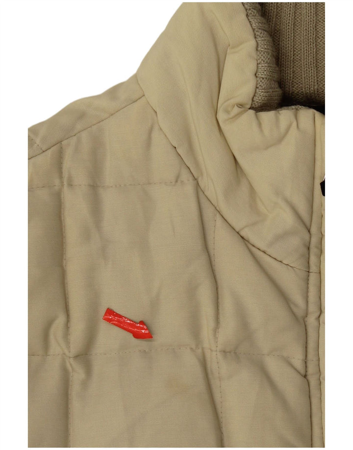 Giacca imbottita da donna Woolrich UK 14 Large Beige