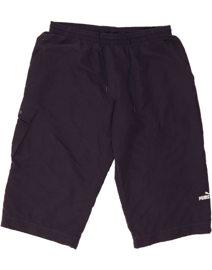 PUMA Mens Sport Shorts XL  Navy Blue Vintage Puma and Second-Hand Puma from Messina Hembry 