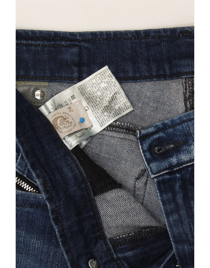 DIESEL Womens Slim Jeans W28 L29 Blue Cotton Vintage Diesel and Second-Hand Diesel from Messina Hembry 