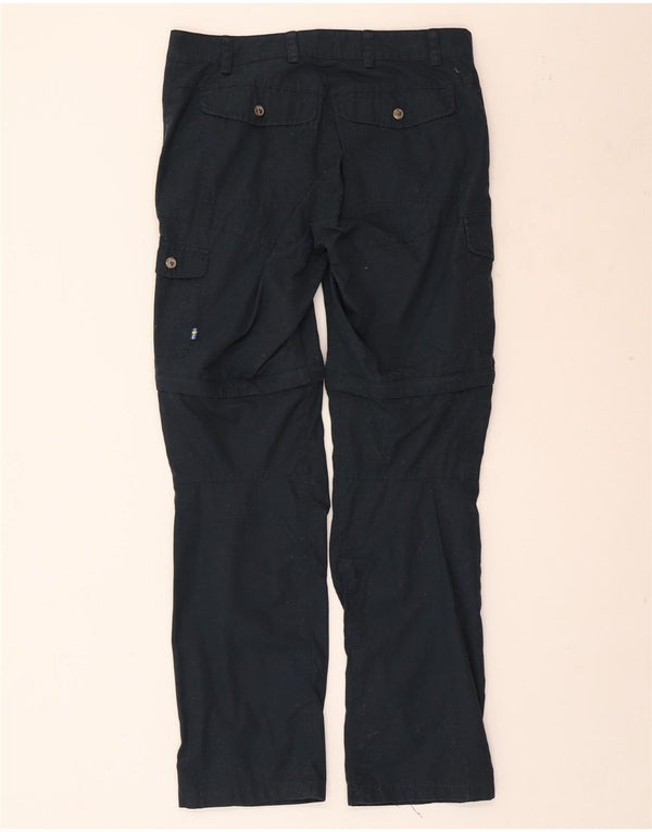Pantaloni cargo da donna Fjall Raven EU 40 Medium W30 L29 Poliestere nero