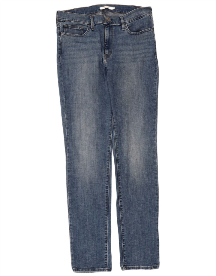 Jeans slim snellenti da donna Levi's W32 L34 cotone blu