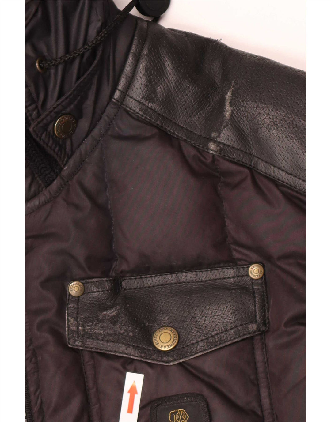 Refrigiwear Giacca imbottita con cappuccio Cruz da uomo UK 38 medio poliestere nero