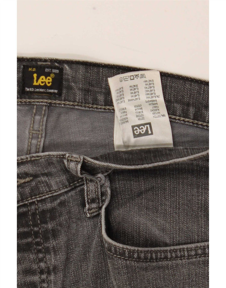 Jeans dritti da uomo Lee Powell W34 L30 cotone grigio