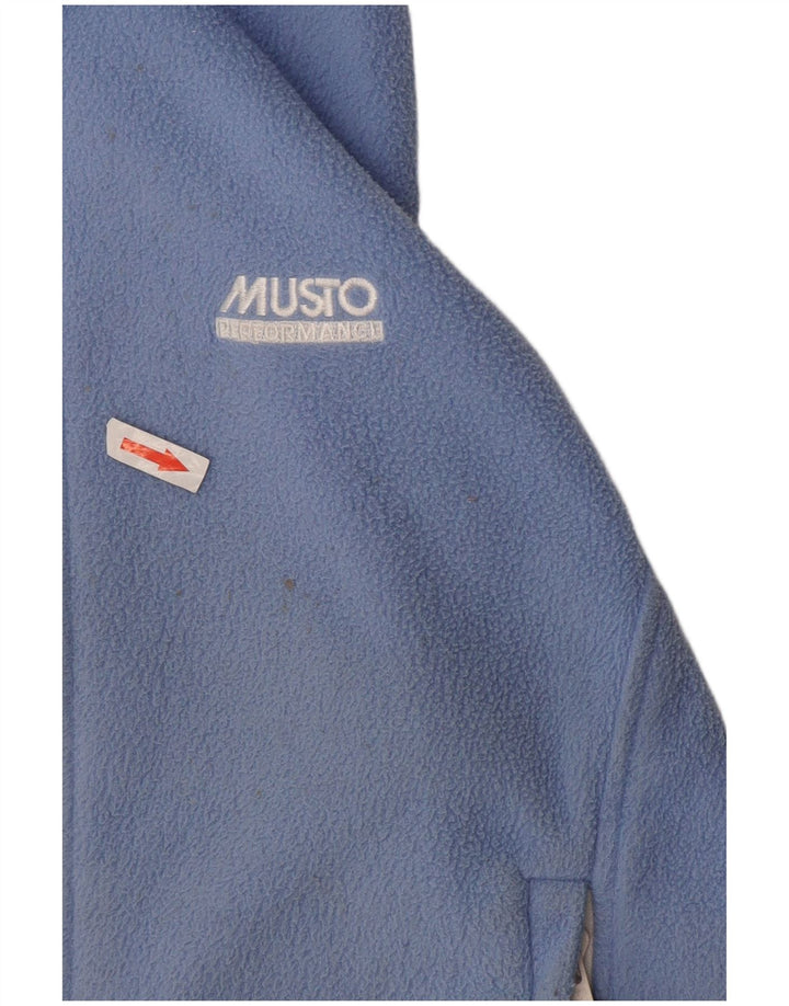Gilet in pile da ragazzo Musto 11-12 anni Poliestere color block blu medio