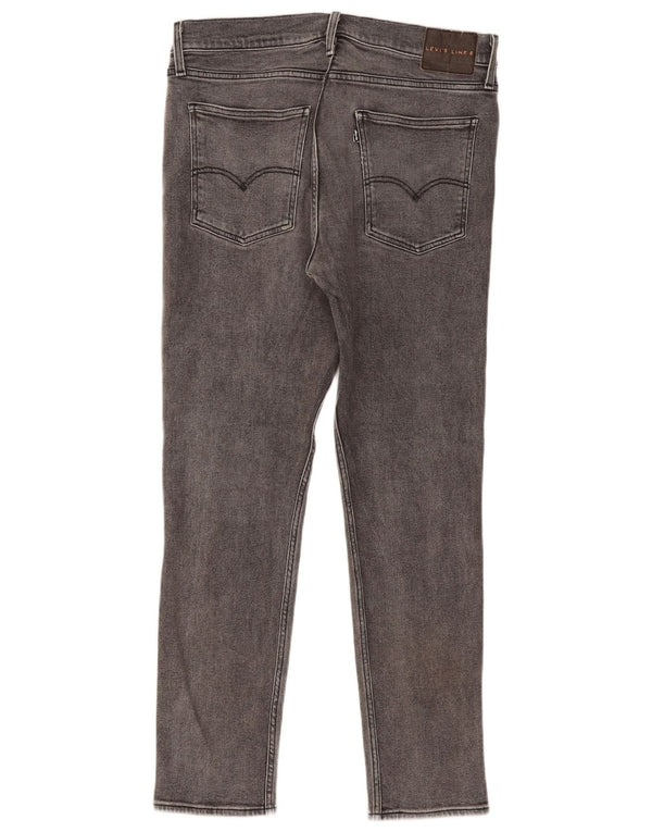 Jeans slim da uomo Levi's W34 L32 cotone grigio