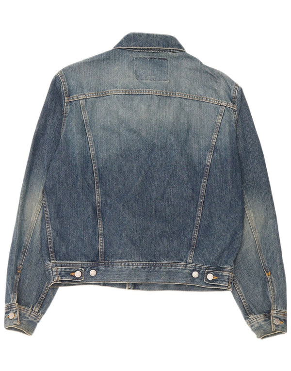 Giacca in denim da uomo High Lands UK 38 Cotone blu medio