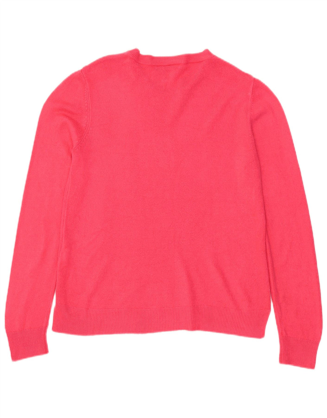Maglione maglione girocollo da donna Marks & Spencer UK 12 Rosa medio