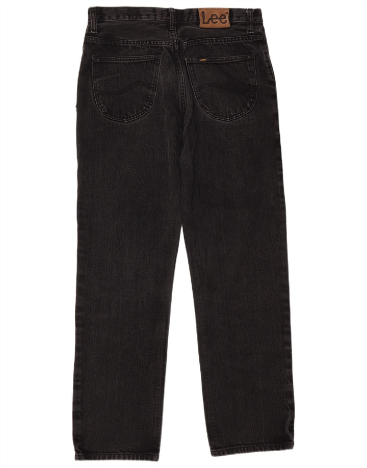 Jeans dritti da uomo Lee Brooklyn W34 L31 cotone nero