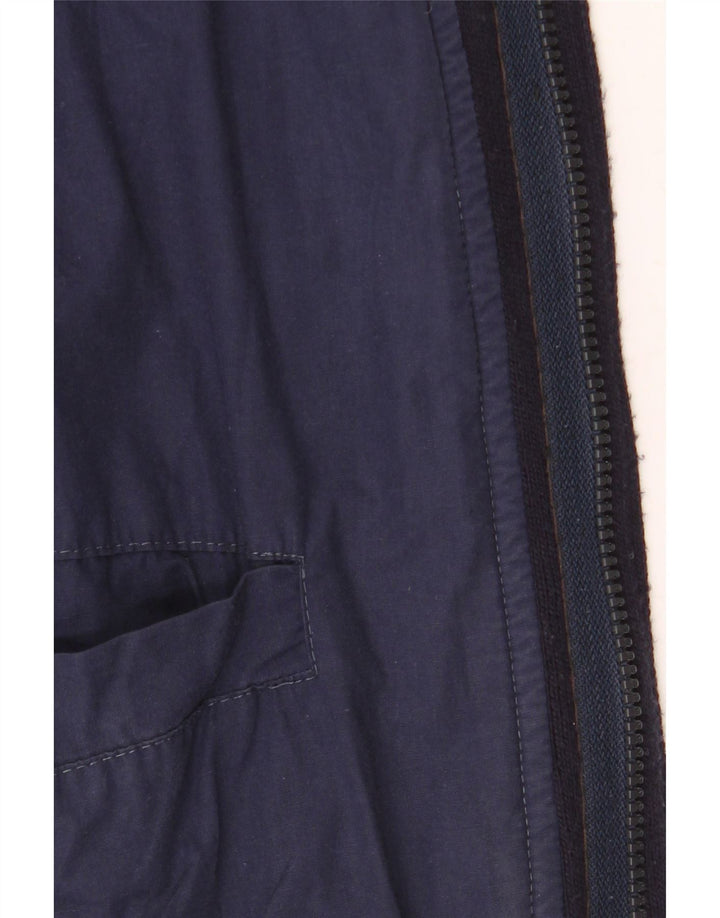 Giubbotto bomber da uomo VINTAGE UK 42 XL Blu navy Colourblock