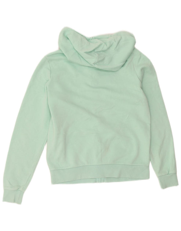 Maglione con cappuccio e zip da donna Converse UK 10 piccolo cotone turchese
