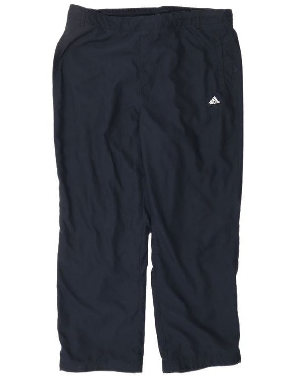 Pantaloni da tuta da uomo ADIDAS 3XL poliestere blu navy