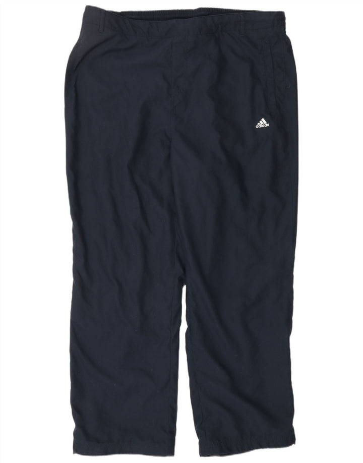 Pantaloni da tuta da uomo ADIDAS 3XL poliestere blu navy