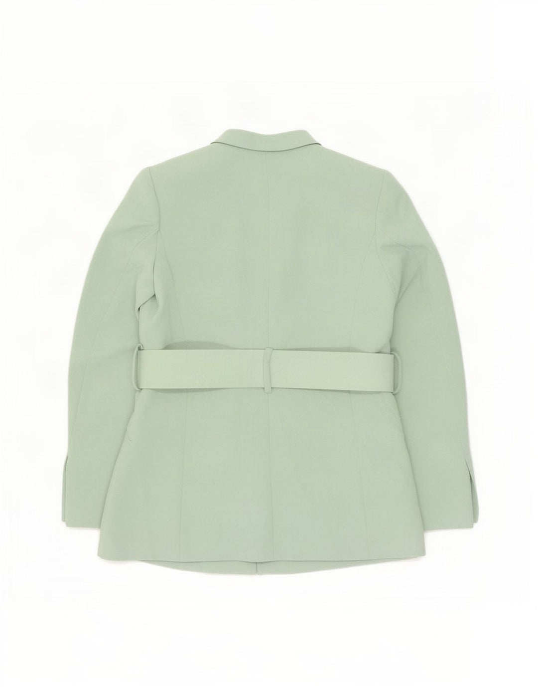 Giacca blazer da donna Zara UK 14 poliestere verde medio