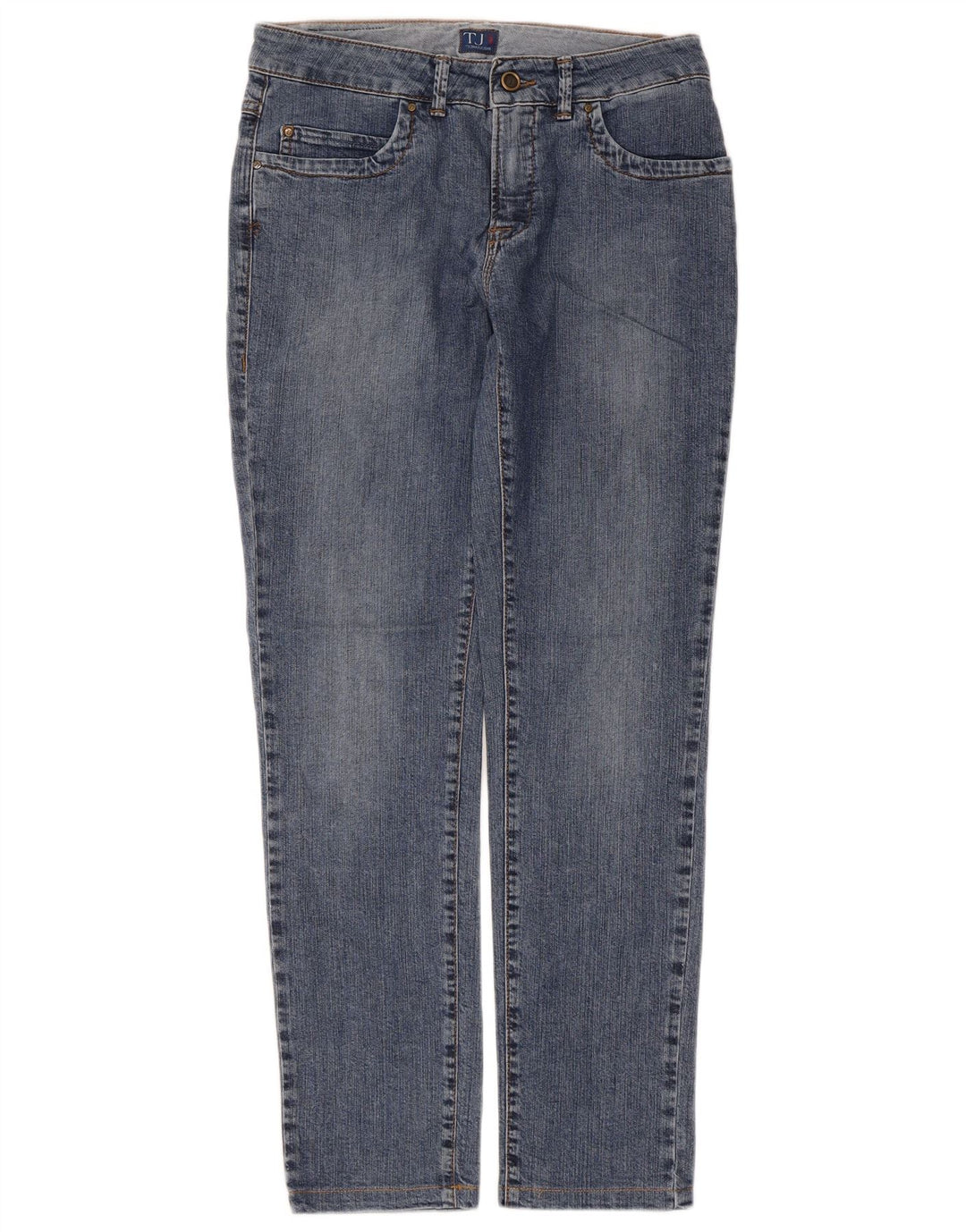 Jeans Slim Donna Trussardi W27 L28 Blu Cotone